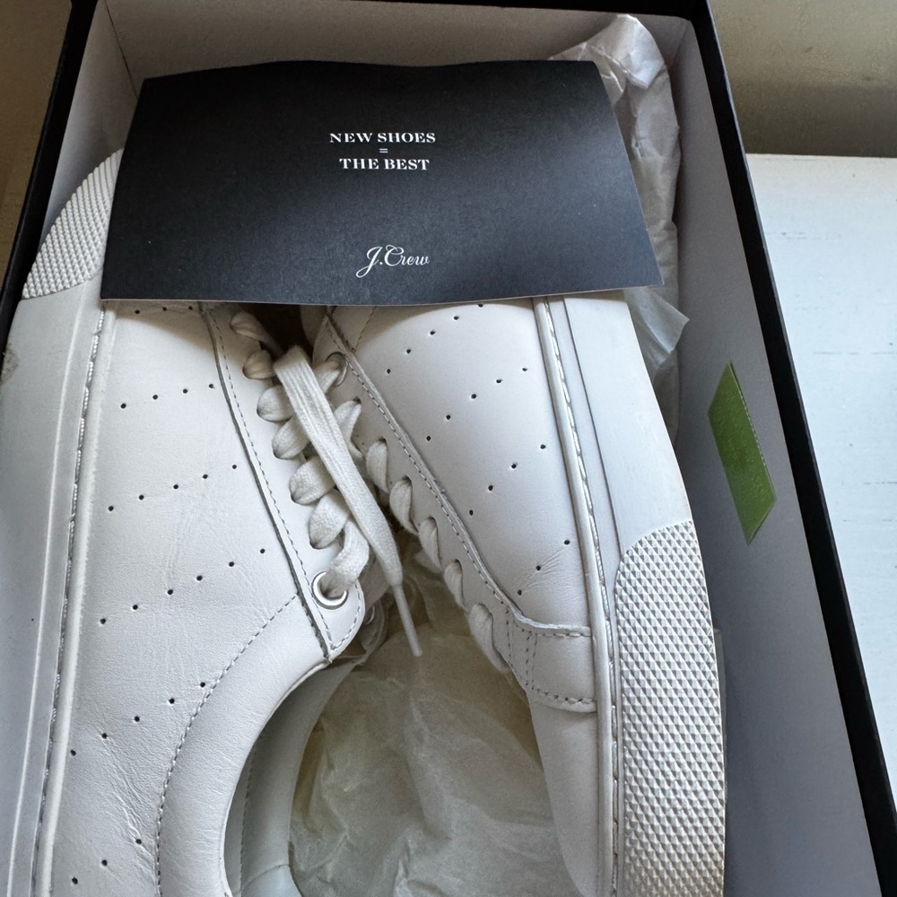 J. Crew Saturday sneakers/ 6.5 leather upper